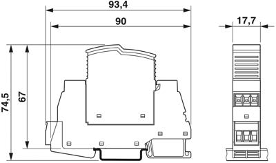 2907916 Phoenix Contact Überspannungsschutz Bild 3