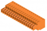 Buchsenleiste, 17-polig, RM 3.5 mm, gerade, orange, 1690340000
