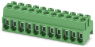 Leiterplattenklemme, 11-polig, RM 3.5 mm, 0,2-1,5 mm², 8 A, Schraubanschluss, grün, 1984400