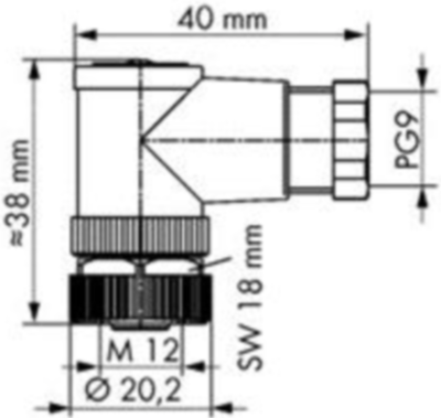 756-9216/040-000 WAGO Sensor-Aktor Rundsteckverbinder Bild 2