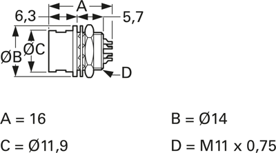 HR10-10R-12S(73) HIROSE Sonstige Rundsteckverbinder Bild 3