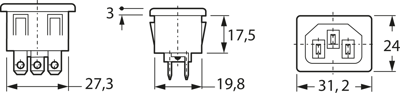 6162.0025 SCHURTER Device Connectors Image 2