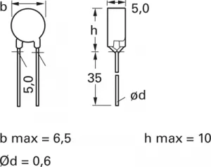 B59885C0120A070 TDK (EPCOS) PTC Thermistors