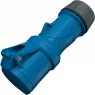 CEE Kupplung, 3-polig, 16 A/230 V, blau, 6 h, IP54, 14521