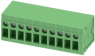 Leiterplattenklemme, 10-polig, RM 5 mm, 0,2-2,5 mm², 24 A, Schraubanschluss, grün, 1773264