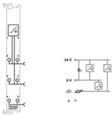 750-624/020-001 WAGO Feed and segment modules Image 3