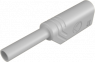 2 mm Stecker, Lötanschluss, 0,5-1,0 mm², CAT III, weiß, MST S WS 30 AU WS