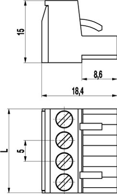 10808008 Weco PCB Connection Systems Image 2