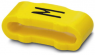 PVC Bezeichnungshülse, Aufdruck "M", (L x B) 11.3 x 4.3 mm, gelb, 0826611:M