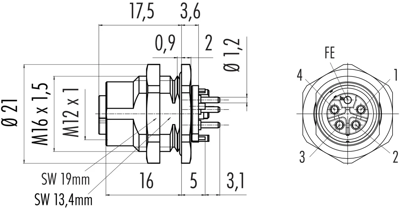 99 0642 10 05 binder Sensor-Actuator Connectors Image 2