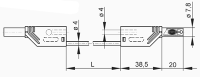 MLS SIL WS 200/1 BL Hirschmann Test & Measurement Messleitungen Bild 2