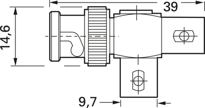 100023600 Telegärtner Koaxial Adapter Bild 2