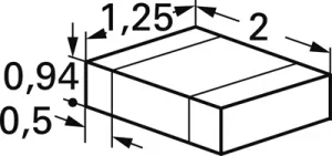 08055A151JAT2A AVX Keramik Kondensatoren