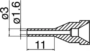 N61-14 Hakko Lötspitzen, Entlötspitzen und Heißluftdüsen