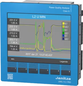 BACNET KOMMUNIKATION (UMG 512) Janitza T&M Software and Licences