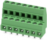 Leiterplattenklemme, 14-polig, RM 5 mm, 0,14-1,5 mm², 13.5 A, Schraubanschluss, grün, 1726147