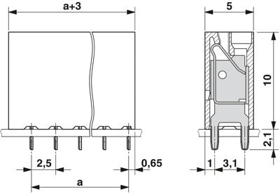 1814566 Phoenix Contact PCB Terminal Blocks Image 2