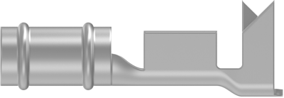 350196-1 AMP Flachstecker Bild 2