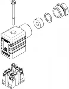 934456100 Hirschmann Automation and Control Ventilsteckverbinder