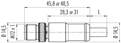 76 0531 1011 00008-0200 binder Sensor-Aktor Kabel Bild 2