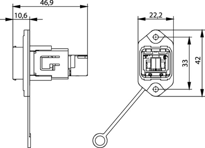 100007422 Telegärtner Modular Connectors Image 2