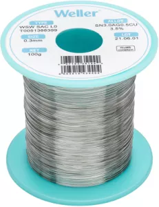 WSW SAC L0 0,3MM 100G Weller Solder Wires