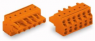 Buchsenleiste, 11-polig, RM 7.62 mm, abgewinkelt, orange, 231-2711/026-000