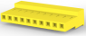 Buchsengehäuse, 10-polig, RM 3.96 mm, gerade, gelb, 4-640432-0