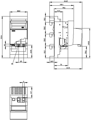 3NP1123-1JC22 Siemens Lasttrennschalter Bild 2