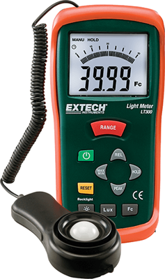 LT300 Extech Luxmeter, Schallpegelmesser, Magnetfeldtester