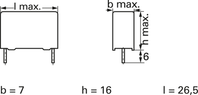 B32653A3474J000 TDK (EPCOS) Folienkondensatoren Bild 3