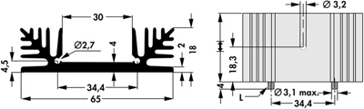 10019546 Fischer Elektronik Kühlkörper Bild 2