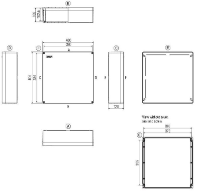 1305970000 Weidmüller General Purpose Enclosures Image 2