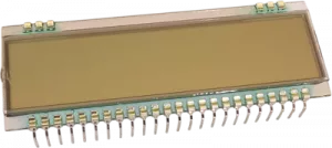 DE 133-RS-30/6,35/12° (5 VOLT) Display Elektronik LCD-Module