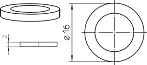 3049065 Phoenix Contact Muttern, Scheiben, Ringe