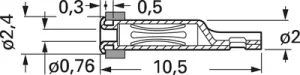 41.0009 Stäubli Electrical Connectors Laborsteckverbinder