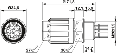 1403727 Phoenix Contact Other Circular Connectors Image 2