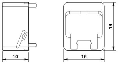 1041881 Phoenix Contact Accessories for Network Connectors Image 2