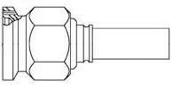 1051766-1 AMP Koaxialsteckverbinder