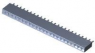 Buchsenleiste, 24-polig, RM 2.54 mm, gerade, schwarz, 2-534237-2