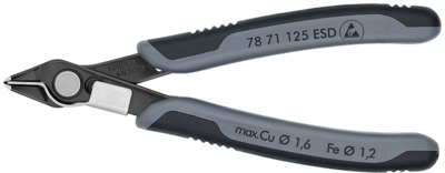 78 71 125 ESD Knipex Seitenschneider, Vornschneider