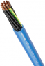 PVC Steuerleitung ÖLFLEX EB 2 x 1,0 mm², ungeschirmt, blau
