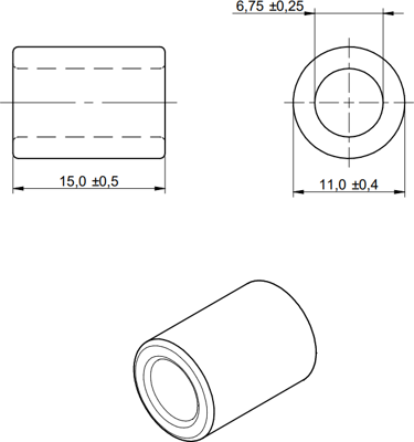 74270162 Würth Elektronik eiSos Ferrit-Kabelkerne Bild 2