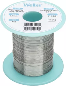 WSW SAC M1 0,2MM 10G Weller Solder Wires