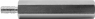Sechskant-Abstandsbolzen, Außen-/Innengewinde, M4/M4, 15 mm, Edelstahl