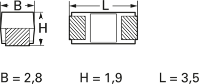 T494B106K025AT Kemet Tantal Kondensatoren