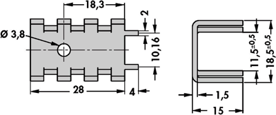 10035014 Fischer Elektronik Kühlkörper Bild 2