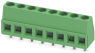 Leiterplattenklemme, 8-polig, RM 5.08 mm, 0,14-2,5 mm², 17.5 A, Schraubanschluss, grün, 1715789