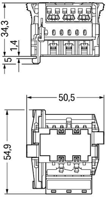 770-6229 WAGO Gerätesteckverbinder Bild 2