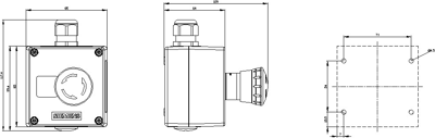 3SU1851-0NB10-4GB2 Siemens Control Devices in Housings Image 2